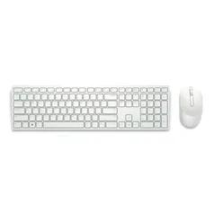 Teclado e mouse sem fio Dell Pro KM5221W Branco