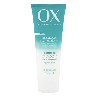 Condicionador OX Cosméticos Hidratação Revitalizante Bisnaga 400ml