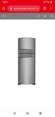 Geladeira Consul 441litros inox Frost free