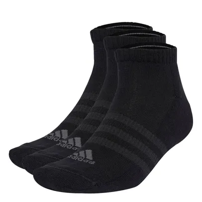 Adidas Meias Amortecidas Cano Baixo 3 Pares