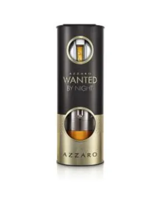 Kit Perfume Wanted By Night Azzaro Masculino 100ml + Perfume Miniatura Azzaro | R$299