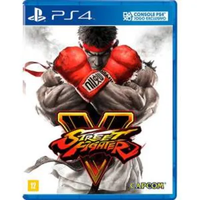 [Cartão Submarino] Street Fighter V - PS4 - R$ 42,74