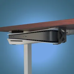 Suporte de fixação debaixo da mesa para PS5