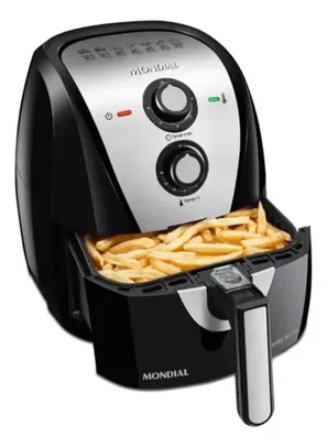 Fritadeira Sem Óleo Air Fryer Af-55i 5,5l Mondial Cor Preto 127V