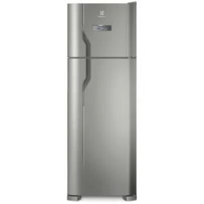 Geladeira/Refrigerador Frost Free cor Inox 310L Electrolux (TF39S) - 220V | R$1.786