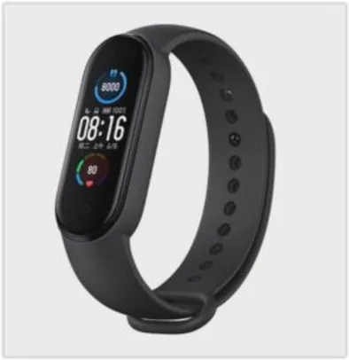 Smartband Xiaomi Miband 5 - Versão Global | R$ 100