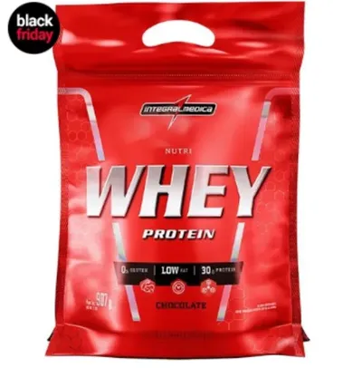 Nutri Whey Protein Sabor Chocolate Integralmedica Refil - 907g