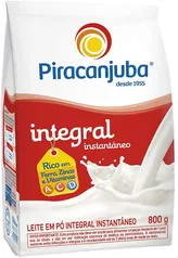 [Prime + Recorrência] Leite Pó Integral Instantâneo Piracanjuba Pouch 800g - R$ 19