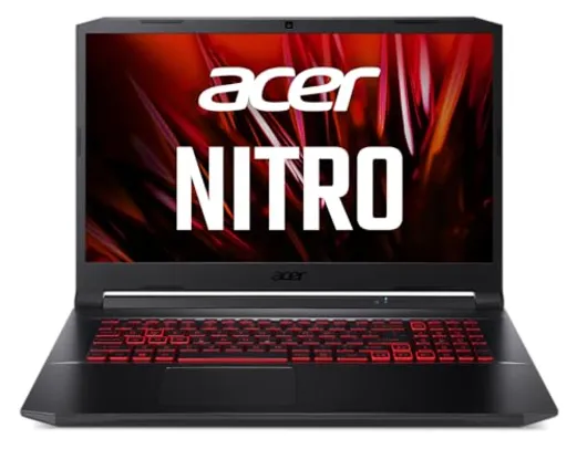 [APP] Notebook Gamer Acer Nitro 5 AN517-54-765V Intel core I7 11ª ger. 16GB RAM 512GB SSD (NVIDIA RTX 3050) 17,3 LED FHD IPS 144Hz Linux Gutta 