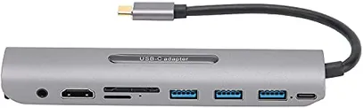 HUB USB-C 9‑in‑1 Type‑C to VGA HDMI