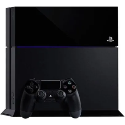 Console PlayStation 4 500GB + Controle Dualshock 4 por R$ 1368