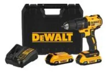 Furadeira Parafusadeira 20v Bivolt Dcd7771d2  Brushless C/ 2 Baterias 2Ah e Maleta Dewalt