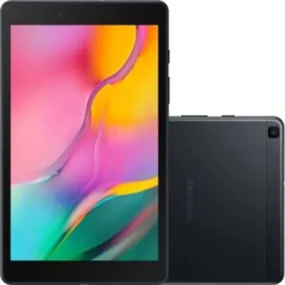 Tablet Samsung Galaxy A 32GB Tela 8" Android Quad-Core 2GHz - Preto | R$ 719