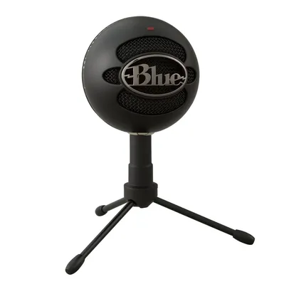 Microfone Blue Microphones Condensador USB Blue Snowball Ice Preto - 988-000067