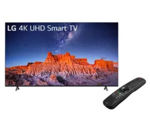 Smart TV LED 55 LG 55UQ801CSB, 4K UHD, Wi-Fi, 2 USB, 3 HDMI, 60Hz