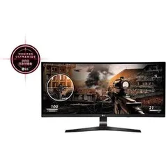 Monitor Curvo LED 34" Gamer LG 34UC79-G IPS Ultrawide Full HD