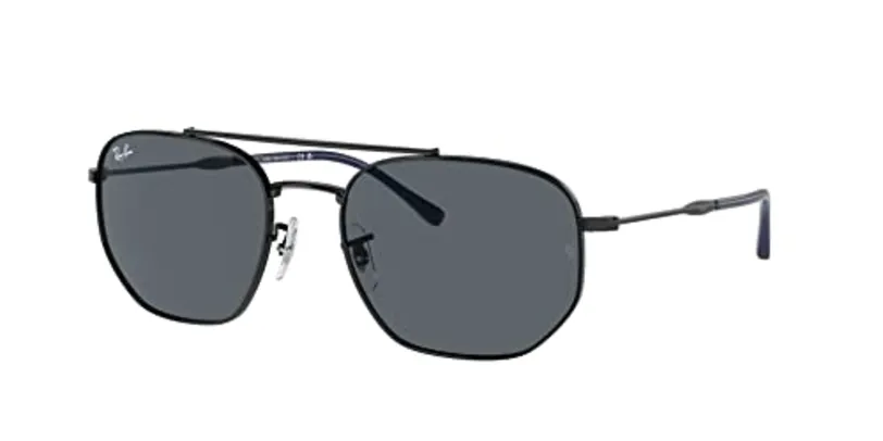 Ray-Ban 0RB3707L - Óculos de sol Unissex Preto TAM 57