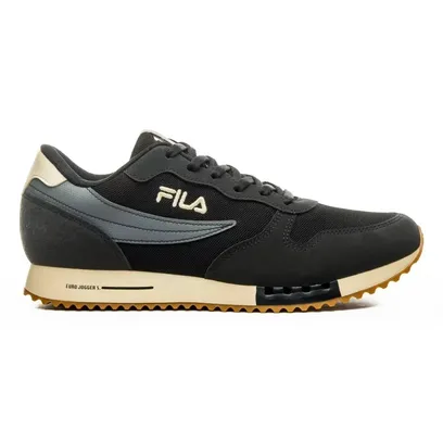 Foto do produto Tênis Masculino Fila Euro Jogger Sport Preto/Bege - 48