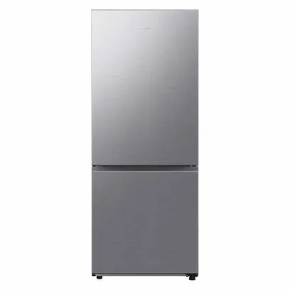 Product photo Samsung Geladeira Duplex Inverse Evolution SmartThings RB50 Black Inox 462L 127V