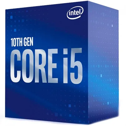 Processador Intel Core i5 10600KF 4.1GHz (4.8GHz Turbo), 10ª Geração, LGA 1200, BX8070110600KF R$1429