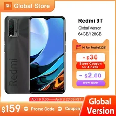 Smartphone Xiaomi Redmi 9T 4/128 | R$904