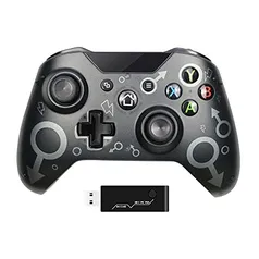 SZAMBIT Controle Sem Fio para Xbox One,Controlador de Jogos Sem Fio 2.4G com Dupla Vibração,Joystick