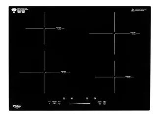 Fogão cooktop de Indução Philco PCT40P 9 níveis+Turbo Touch preto 220V