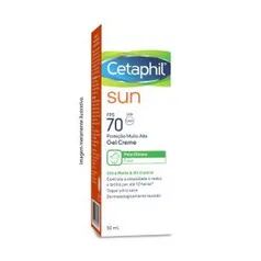 Cetaphil Sun Fps70 Gel Creme 50ml - R$29