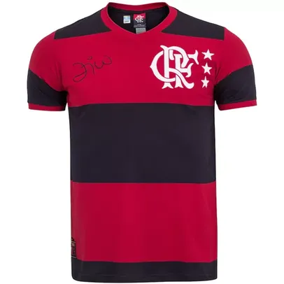 Camiseta do Flamengo Zico Braziline - Masculina