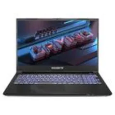 Notebook Gamer Gigabyte G5 Intel Core i5-11400H, 16GB RAM, GeForce RTX3060, SSD 512GB, 15.6 Full HD, Windows 11, Preto - KD-52BR123SD