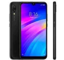 Smartphone Xiaomi Redmi 7 32GB Preto Eclipse 4G - 3GB RAM Tela 6,26” Câm. Dupla + Câm. Selfie 8MP