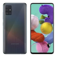 SMARTPHONE SAMSUNG A515 GALAXY A51 128GB PRETO