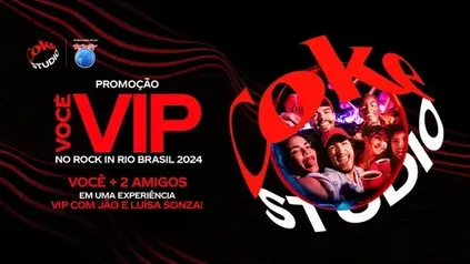 Promoção Coca-Cola Você VIP no Rock in Rio 2024