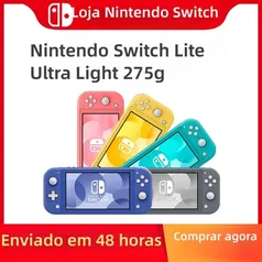 Nintendo Switch Lite Handheld Game Console 275g Leve e console portátil C