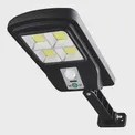 Mini Luminária Solar Poste De Rua Parede Refletor Sensor Presença 48 Cob com 3 funçoes