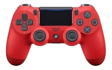 Controle Joystick Sem Fio Sony Playstation Dualshock 4 Magma Red