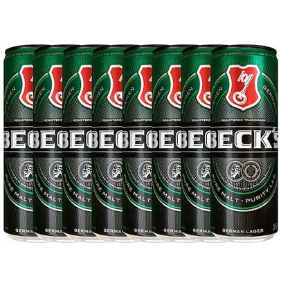 [VIP] Cerveja Becks Puro Malte Lata 350ml Pack - 8 Unidades