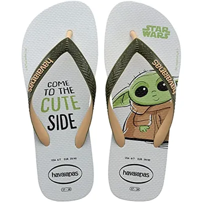 Chinelo Star Wars, Havaianas, Unissex, Musgo, 31/32