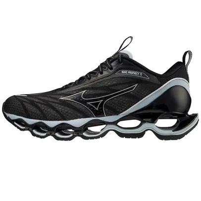 Tênis Mizuno Wave Prophecy 11 Preto e Cinza Masculino