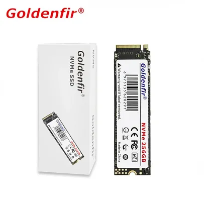 [TAXAS INCLUSAS] Goldenfir SSD NVMe3.0 256GB M.2 Solid State Disk 2280 Disco Rígido Interno para Laptop Desktop TLC/QLC