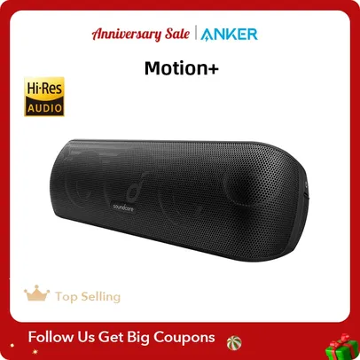 [Taxa Inclusa/Moedas] Caixa de Som Soundcore By Anker Motion + 30W