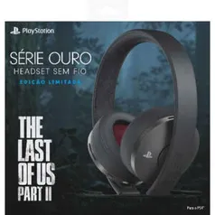 [AME por 449,99] Headset Sem Fio Série Ouro Edição Limitada The Last Of Us Part Ii