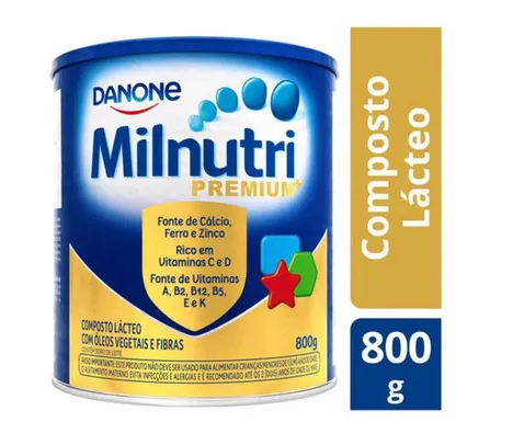 Composto lacteo MilNutri Original Premium - 800 gr | R$ 24