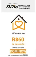 R$60 OFF Acima de R$199