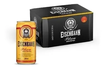 [LEVE 4] Pack De Cerveja Pilsen Puro Malte Eisenbahn Lata 269ml 12 Un