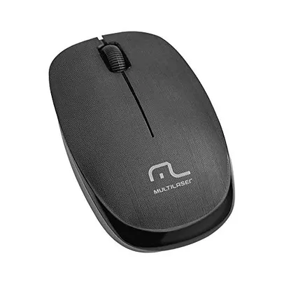 Mouse sem fio 2.4 1200 dpi preto usb Mo251 Multilaser