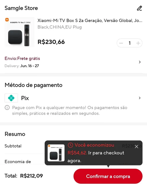 Imagen na descrição da promoção