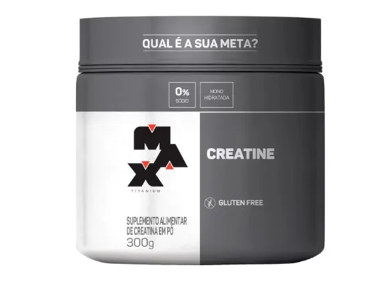 Creatina Pura 300g Max Titanium