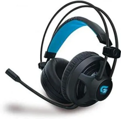 (Prime) Headset Gamer Pro H2 Preto, Fortrek, Microfones e Fones de Ouvido