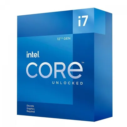 Saindo por R$ 1704,16: Processador Intel I7-12700KF, 3.6GHz (5.0GHz Max Turbo), Cache 25MB, Dual Core, 20 Threads, LGA 1700 - BX8071512700KF | Pelando